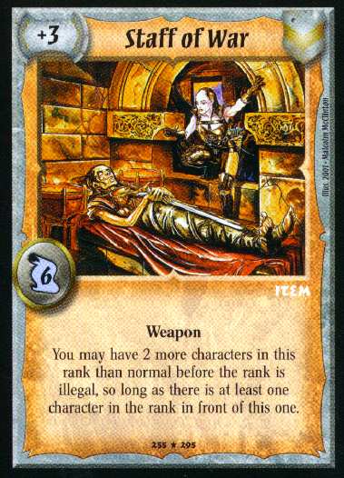 Staff of War - Foil